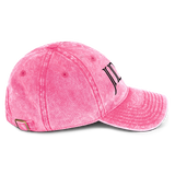 Bold & Curious Vintage Cotton Twill Cap hot pink